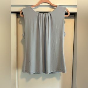 Light blue grey professional tank/blouse